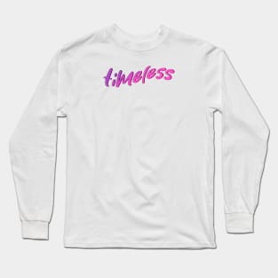 timeless (taylors version) Long Sleeve T-Shirt